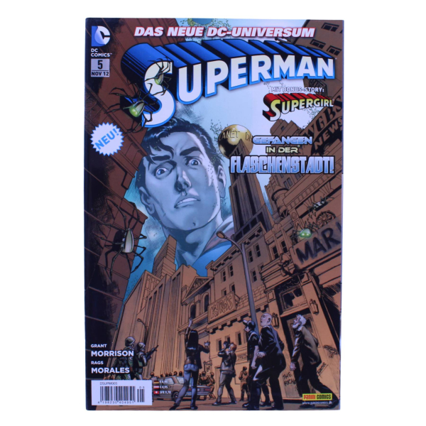 Superman 5 New 52 Panini Comic 2012 Rags Morales | Hoppla-Stuff